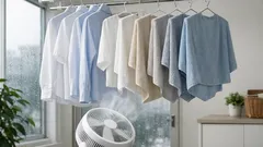 部屋干しの生乾き臭を防ぐには？やりがちなNG行動7つを見直そう