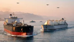 イランのドローン攻撃で湾岸緊迫、ホルムズ海峡と原油価格への影響を数字で読む