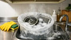 レンジフード掃除は30分でOK 袋つけ置きでこすらず油汚れを落とす方法