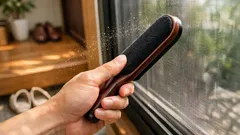 エチケットブラシで掃除がラクに 壁・網戸・玄関に使える意外な活用術