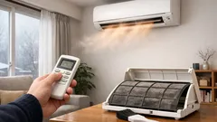 冬前に10分で安心、エアコン暖房の試運転チェックリスト