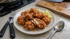 白だしで旨みしっかり。漬け込み30分＆少ない油で作る和風唐揚げレシピ